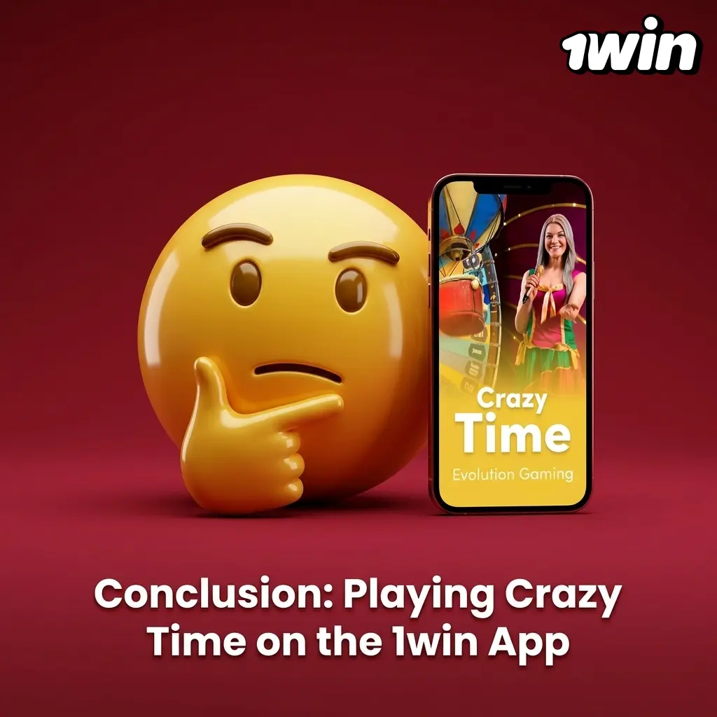 1win app interface showing Crazy Time live game with INR betting options and UPI payment support for Indian players