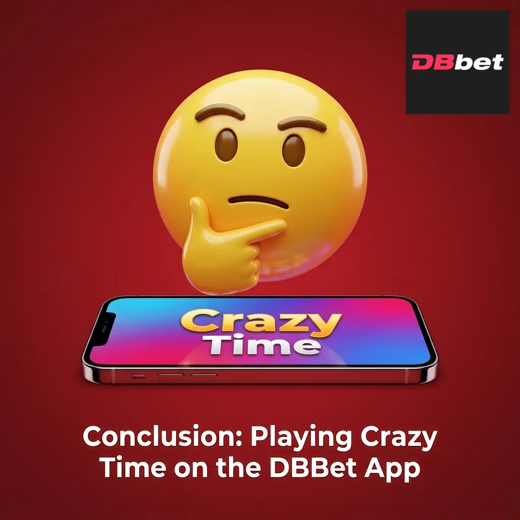DBBet app Crazy Time live casino game with UPI support and HD streaming for Indian players