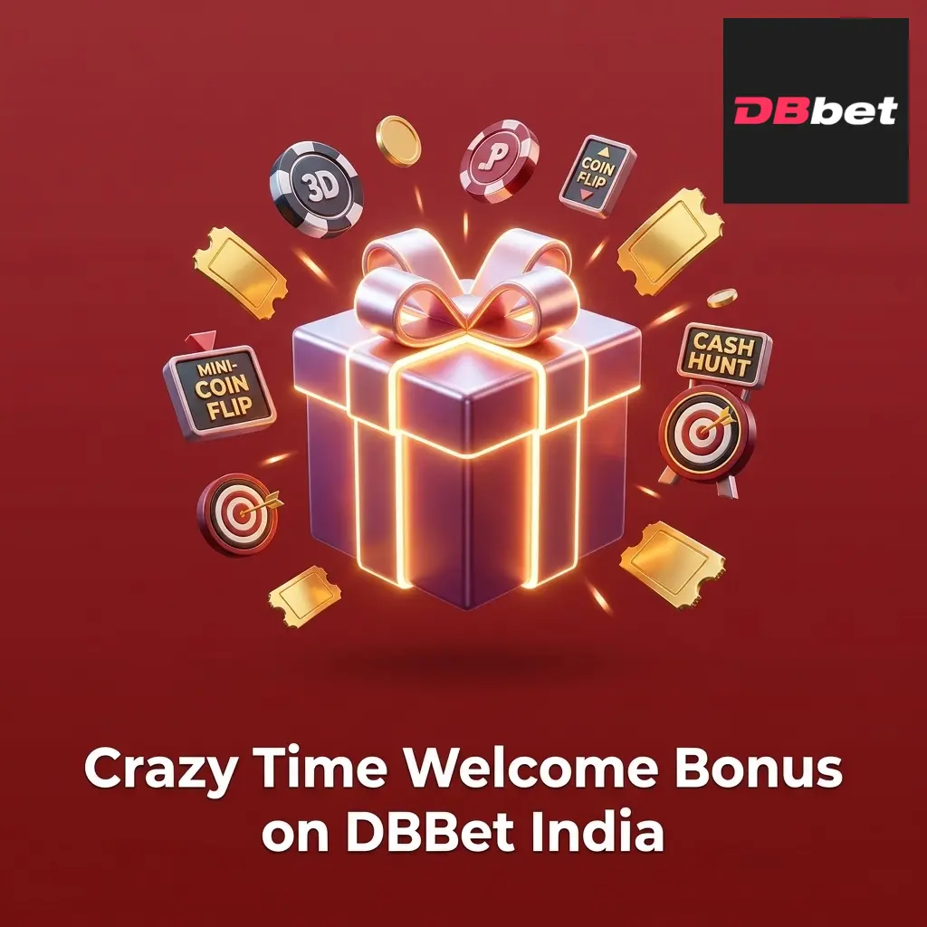 DBBet India welcome bonus offer showing 100% first deposit match up to 100 EUR with 1500 EUR package and free spins