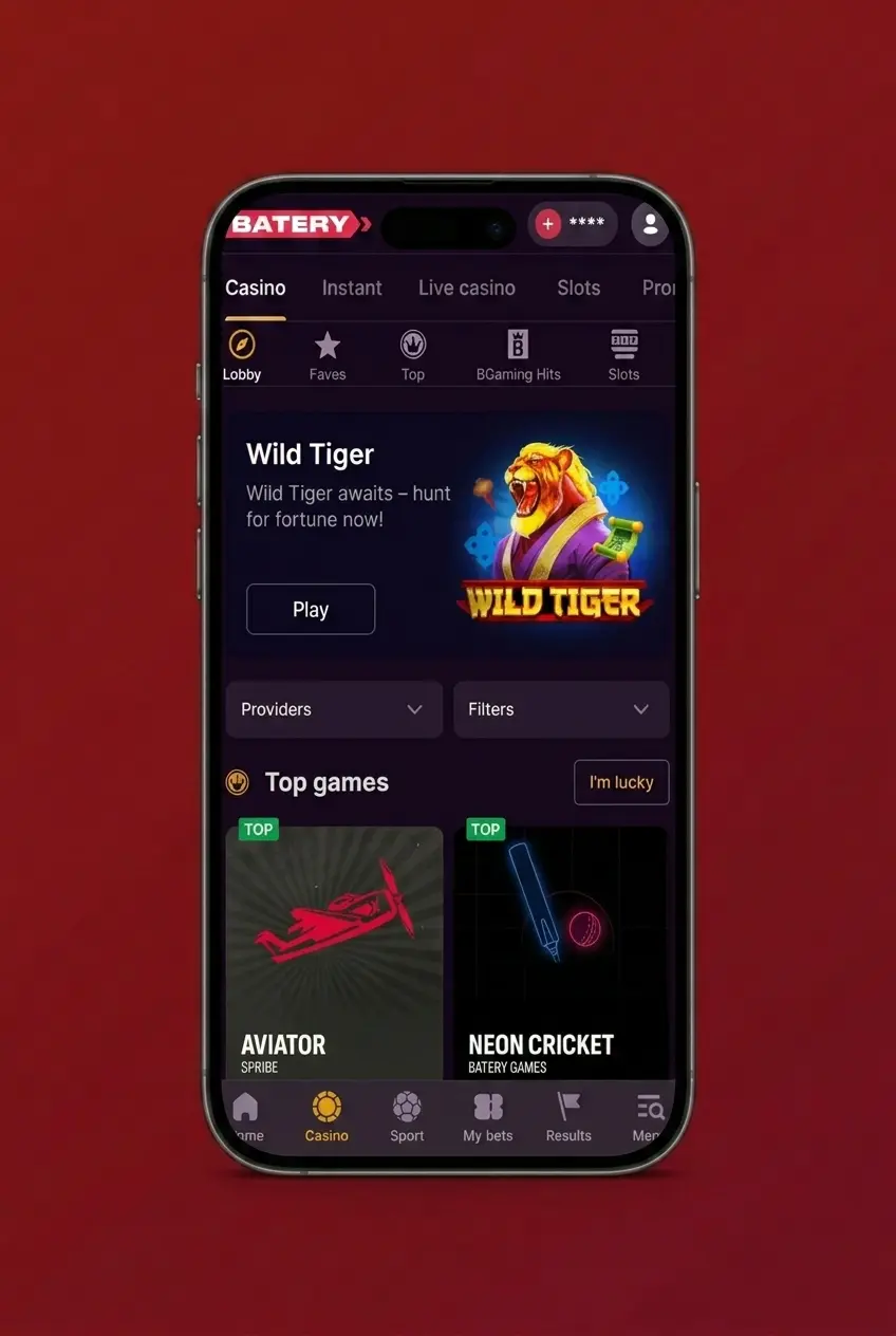 Step-by-step guide to start playing Crazy Time on Batery, from registration to joining a live casino table in India.