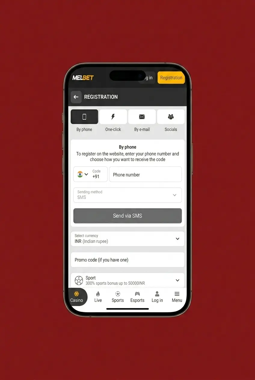 Step-by-step guide to start playing Melbet Crazy Time with registration, deposit, and live casino navigation on mobile or browser