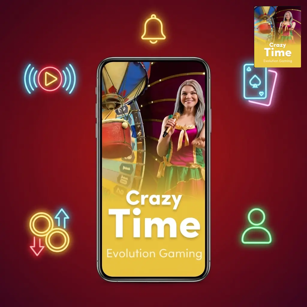 Crazy Time Telegram signals showing round frequency data, INR stake tips, and bonus alerts for Indian players