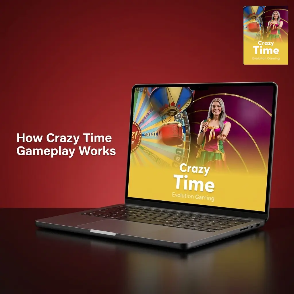 Crazy Time live game show wheel with bonus rounds including Coin Flip, Pachinko, Cash Hunt, and multiplier segments