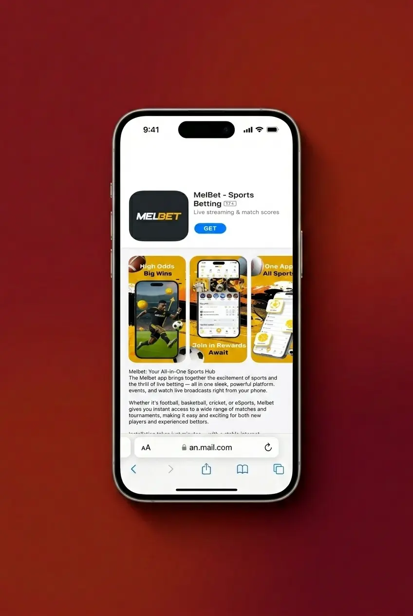 Melbet iOS web app installation steps on Safari showing Add to Home Screen process for Crazy Time access