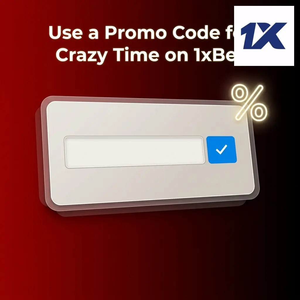 1xBet Crazy Time promo code 1XFREE150 for 150000 INR bonus and 150 free spins on registration